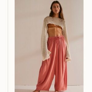 Quinn pant free people canyon clay size small